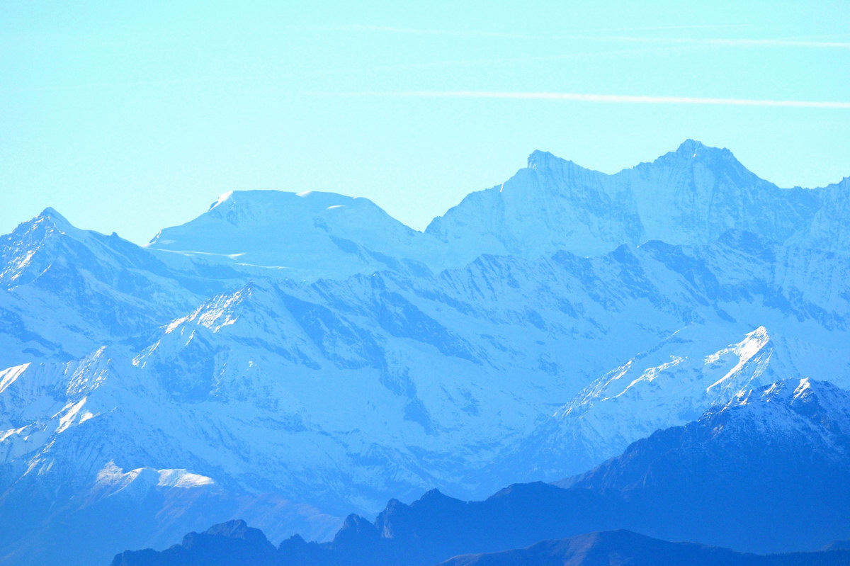 Dal Monte Rosa al Monte Bianco